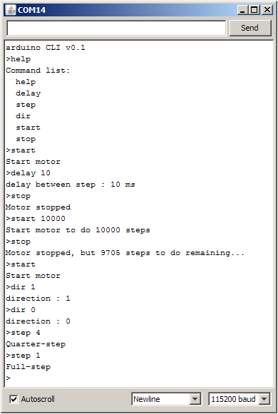Arduino simple command line interface [edit] – Modprobe